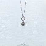 Collier Square en argent