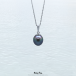 Pendentif Pearl argent rhodié