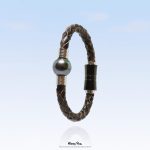 Bracelet Kura marron foncé